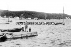 Campbell's float - Port Jefferson harbor - 1913