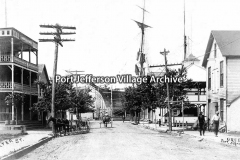 Water Street; East Broadway; photo by Greene; Harbor View Hotel; pavilion; F. F. Darling and Sons
