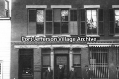 Bank of Port Jefferson and the office of Dr. L. F. Deale, dentist; East Main Street