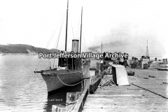 Fitting Out at Bayles' Dock; photo (58) by Arthur S. Greene